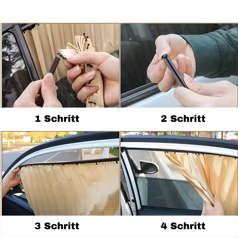 Auto Sonnenschutzblende magnetisch – Sichtschutz und Hitze