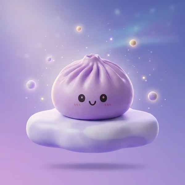 Squishy Dumpling Spielzeug mit Kawaii-Design