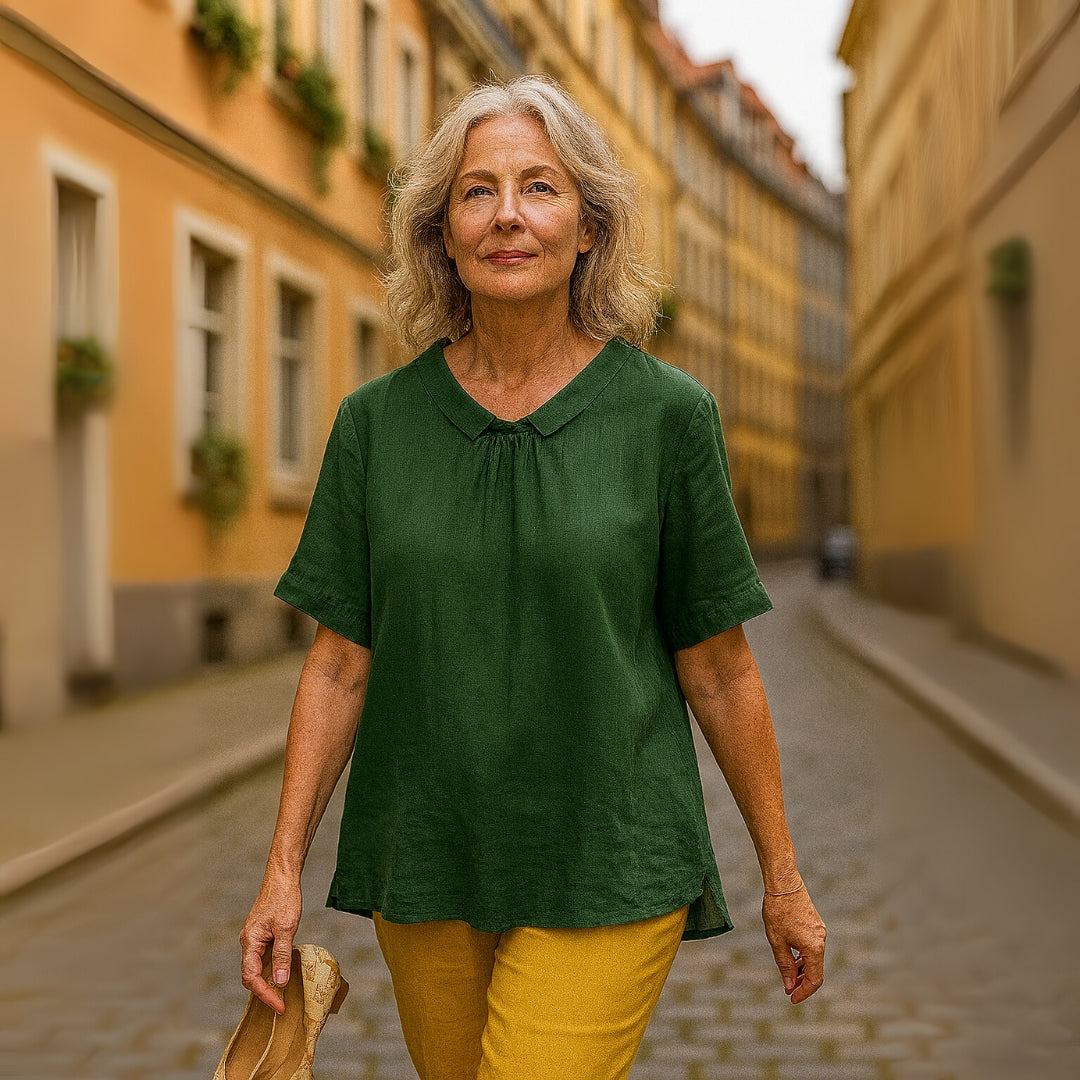 Clare | Leichte entspannte klassische Bluse