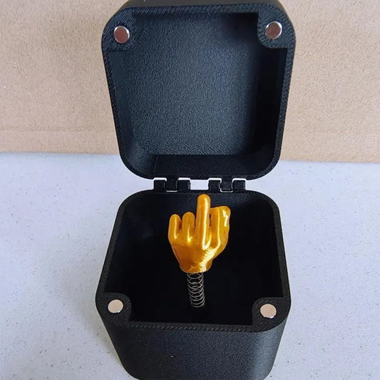 【Bis zu 50% Rabatt】Mittelfinger in einer Box