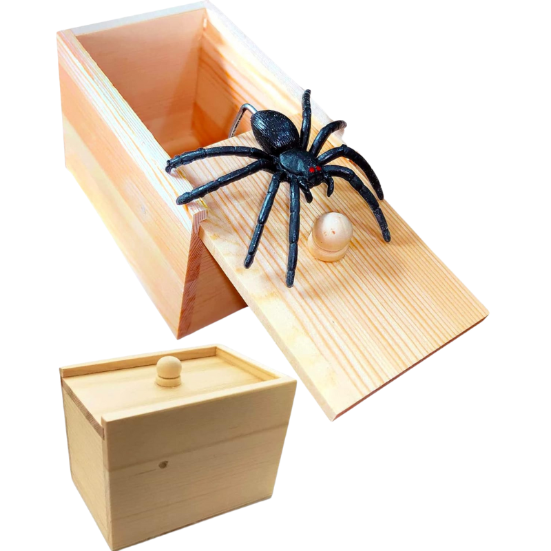 SchreckSchachtel - Die Ultimative Spinnen-Streichbox