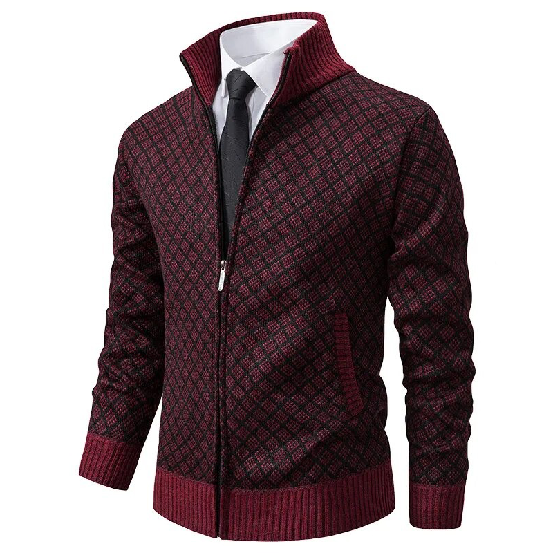 Kevin | Pullover mit Stehkragen