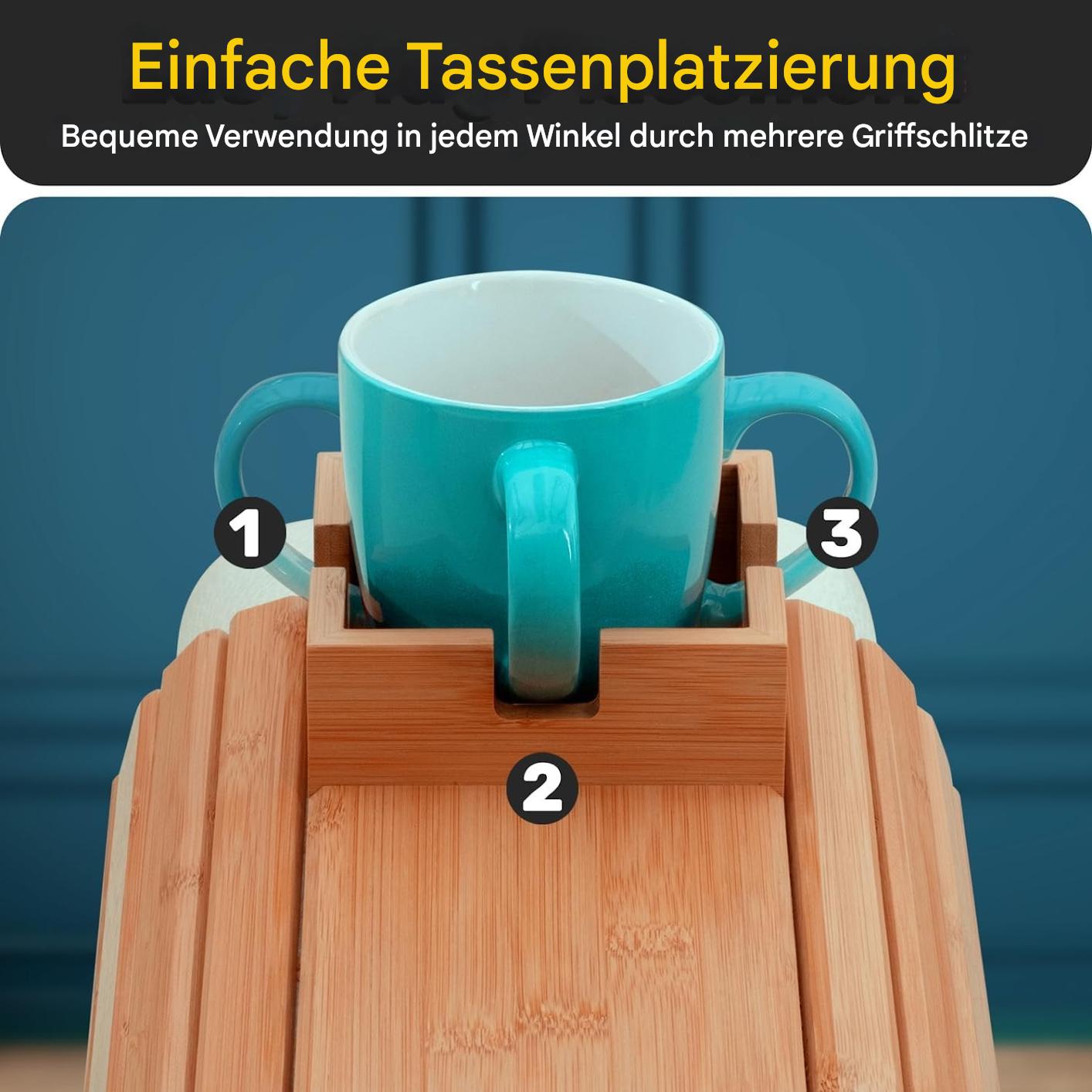 Eleganter Couch-Tassenhalter