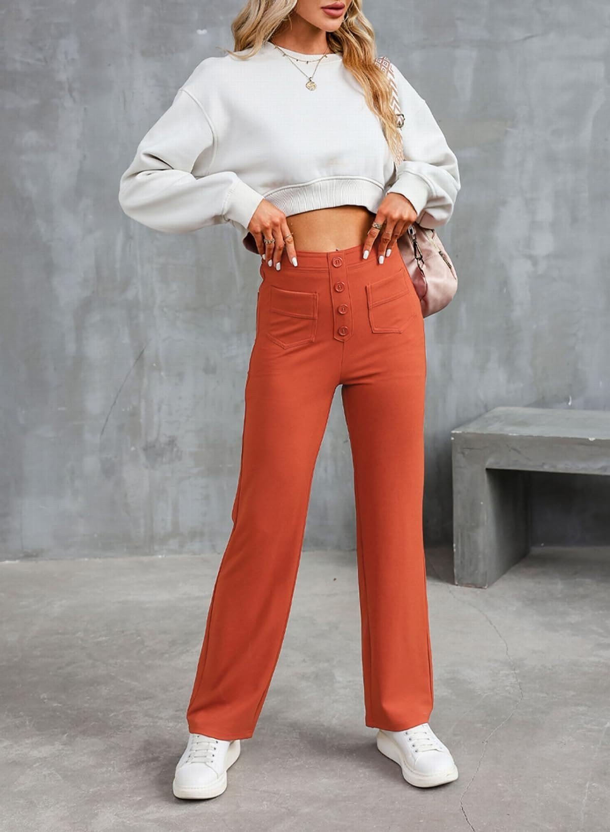 ComfyPlus – Die lässige Stretch-Hose mit hoher Taille