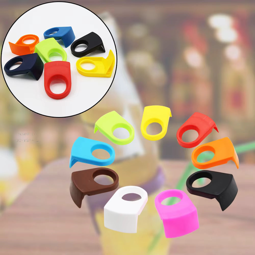 Bierflaschen-Clips 5er-Pack | Schnappverschluss & Universelle Passform | Für Bar & Partygebrauch