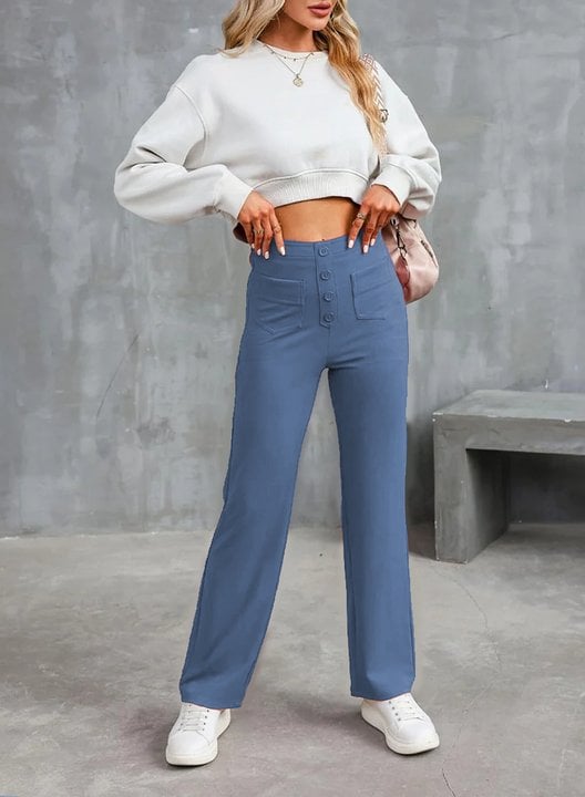 ComfyPlus – Die lässige Stretch-Hose mit hoher Taille