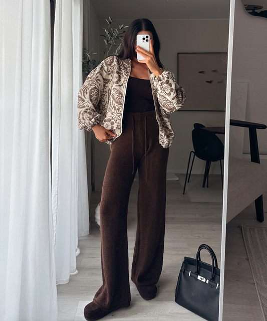 Stoffhose Damen | Weite Hose mit fließender Passform