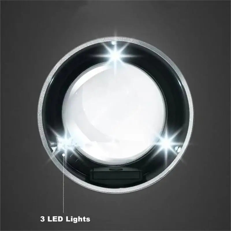 (50% Rabatt) - 6XMagnifier - LED-Lupe - Perfektes Licht und Größe für einfaches Lesen!