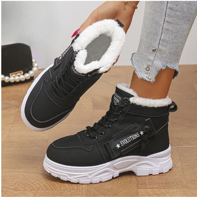 Nikiforos – Warme Schnür Sneaker im Winter Stil
