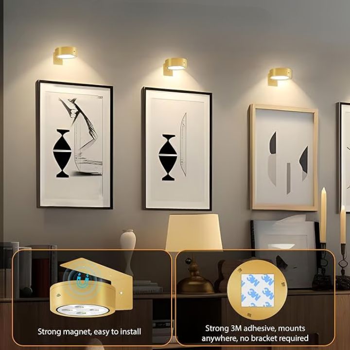 1+1 Gratis | Magnetische LED-Bilderleuchte
