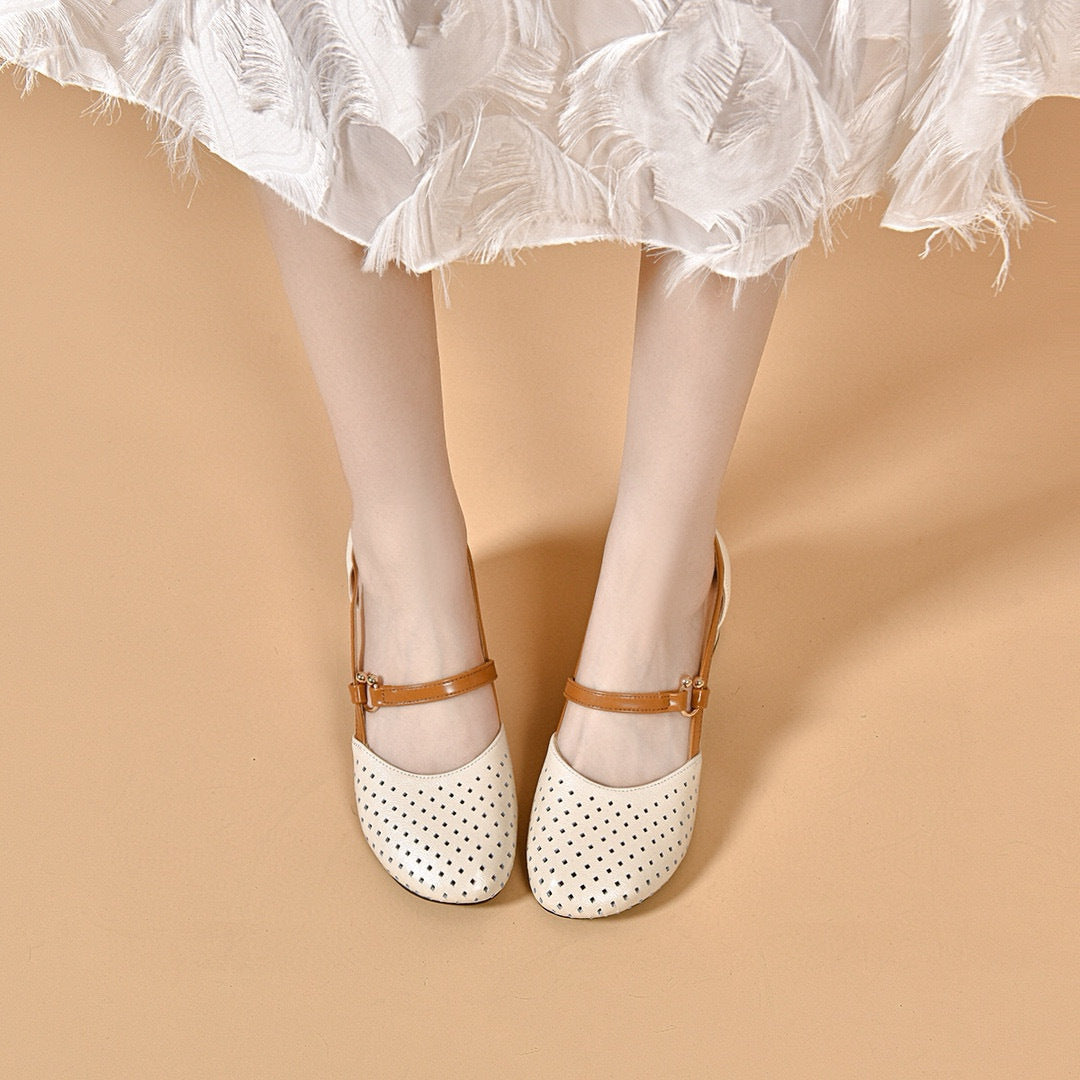 Lovana - Sandalen mit niedrigem Absatz