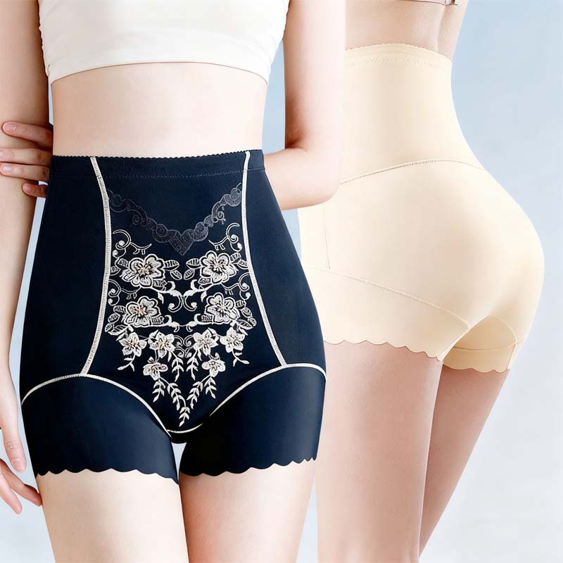 Grace – Bestickter High-Waist Bauchweg-Slip