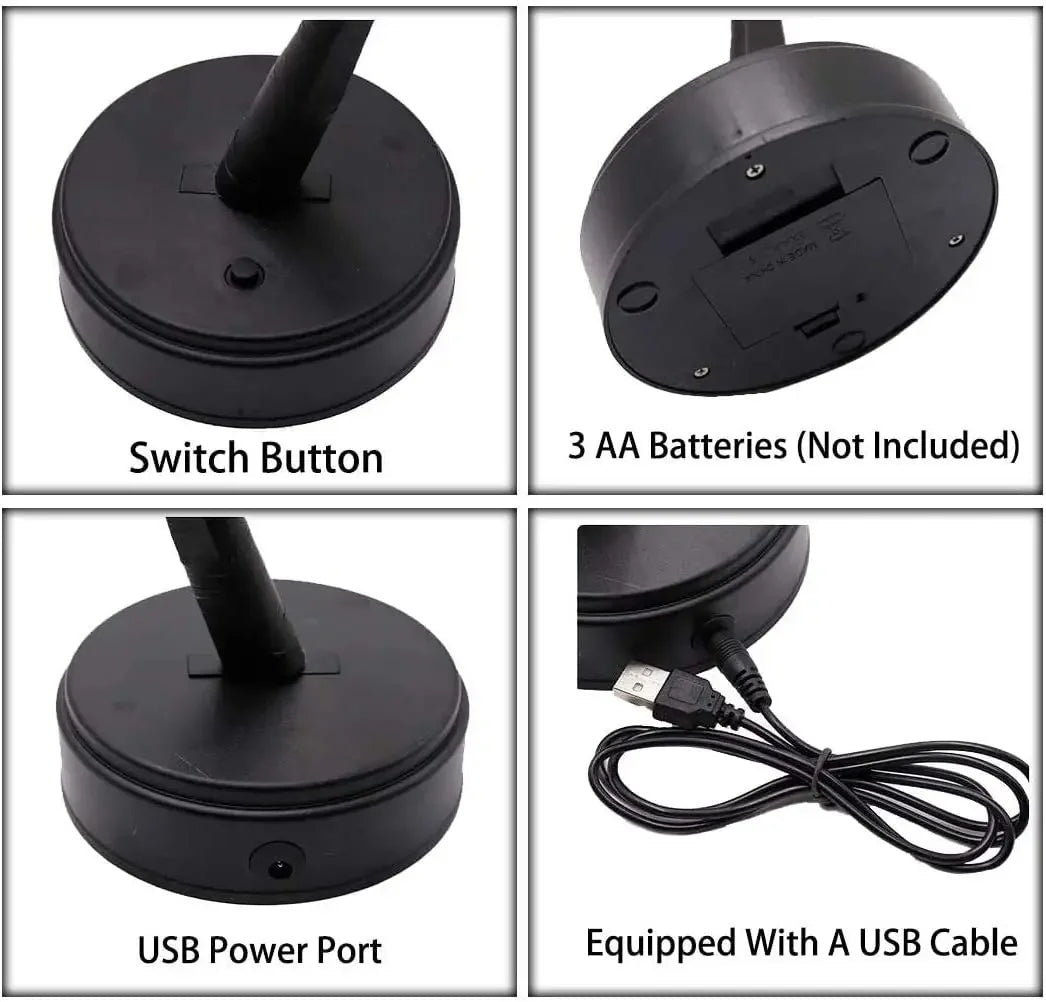 Kirschblüten Touch LED Tischlampe (USB/Batterie)