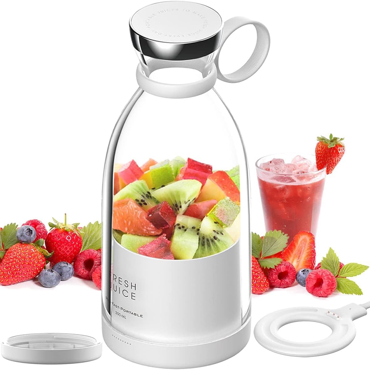 50% RABATT | NutriBot- Batteriebetriebener Mixer für Vitaldrinks