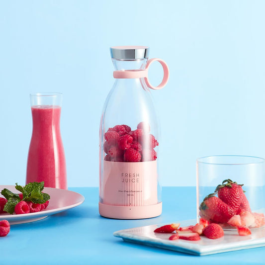 50% RABATT | NutriBot- Batteriebetriebener Mixer für Vitaldrinks