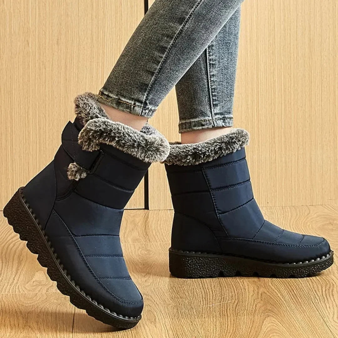 Gefütterte Winterstiefel Damen – wasserabweisend & rutschfest
