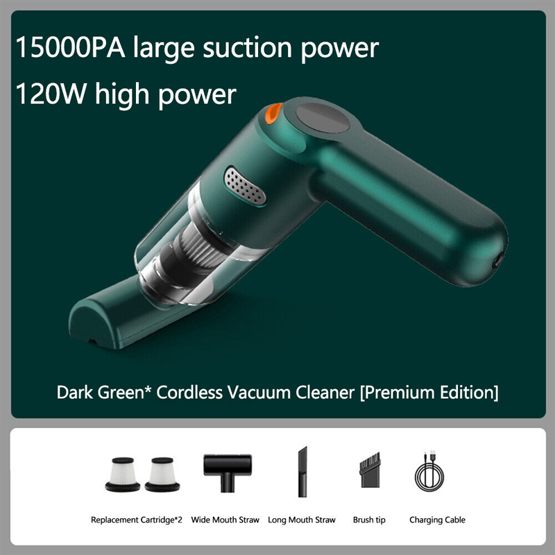 Kabelloser Handstaubsauger 10000 Pa – Ultraleicht mit HEPA-Filter