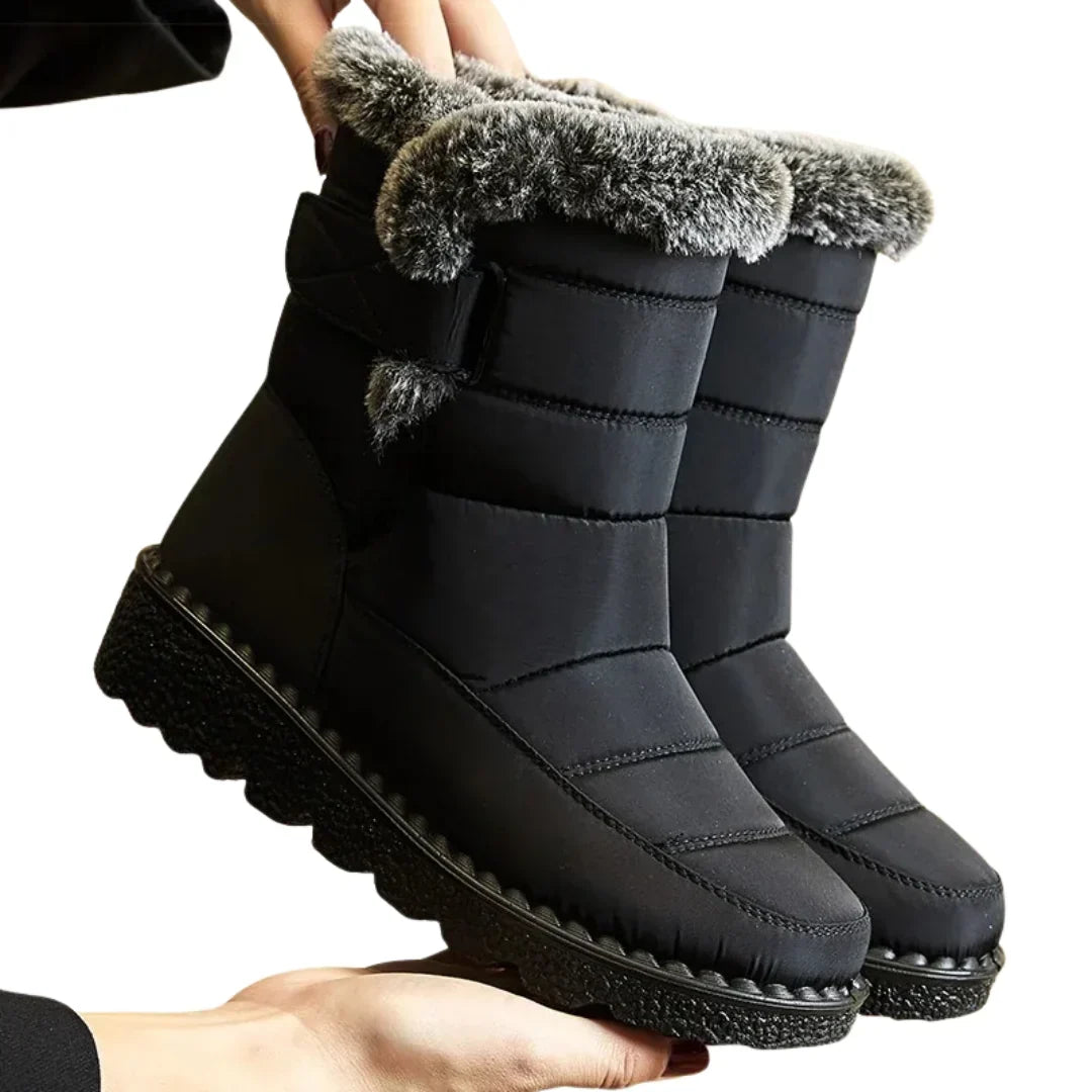 Gefütterte Winterstiefel Damen – wasserabweisend & rutschfest