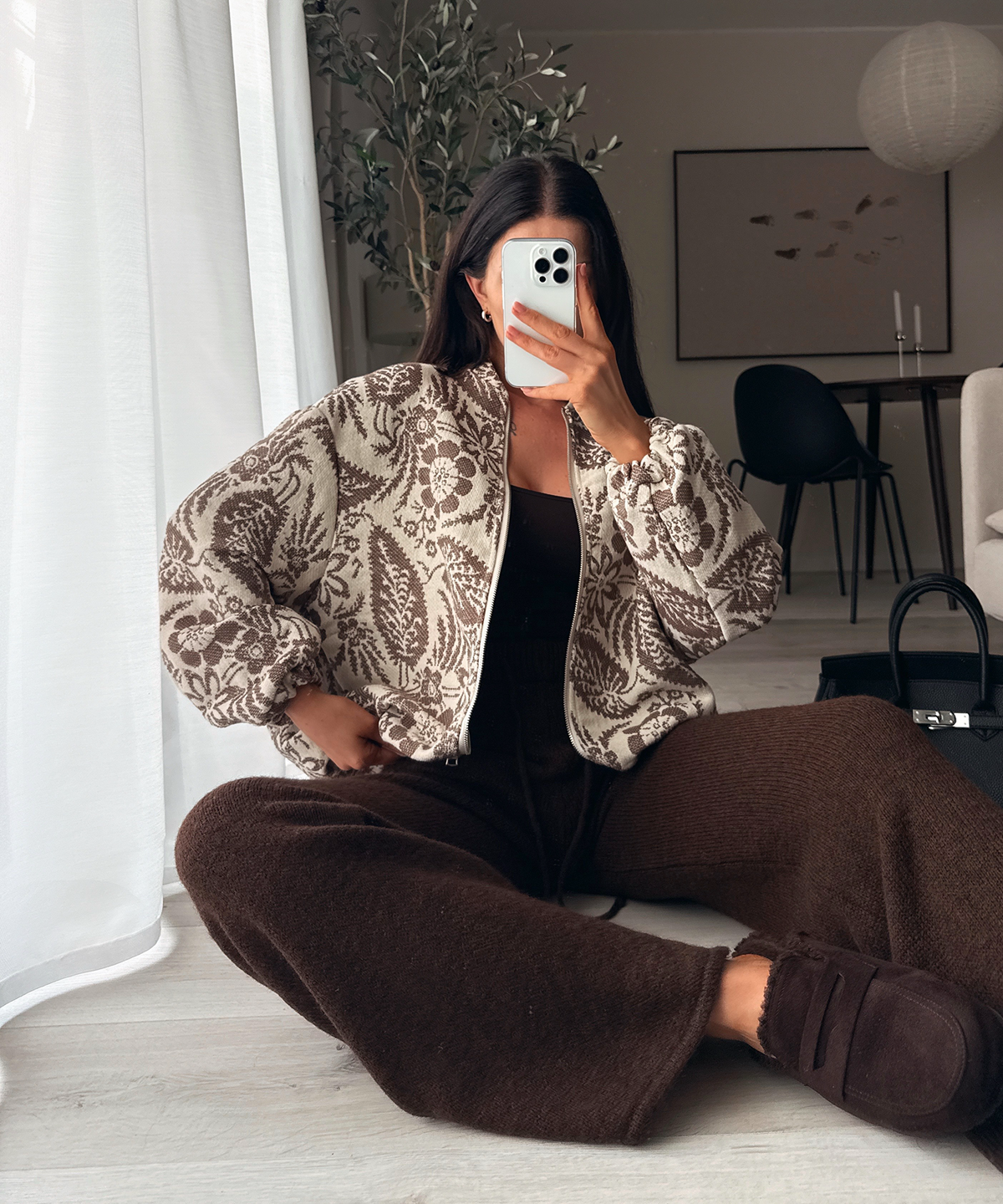 Stoffhose Damen | Weite Hose mit fließender Passform