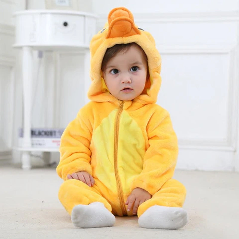 Ultra-weicher Flanell-Baby-Strampler
