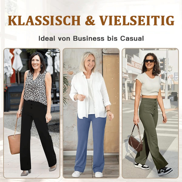 ComfyPlus – Die lässige Stretch-Hose mit hoher Taille