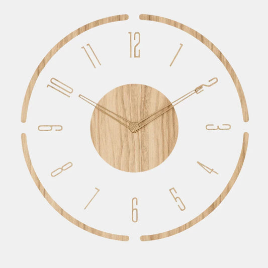 QuietNest – Genieße vollkommene Stille mit elegantem lautlosem Wanduhr