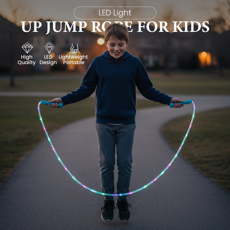 LumaLeap – LED Springseil Spaß | 2+1 GRATIS