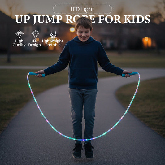 LumaLeap – LED Springseil Spaß | 2+1 GRATIS