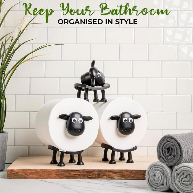 Schaf-Toilettenpapierhalter