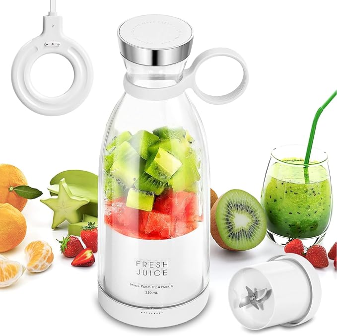50% RABATT | NutriBot- Batteriebetriebener Mixer für Vitaldrinks