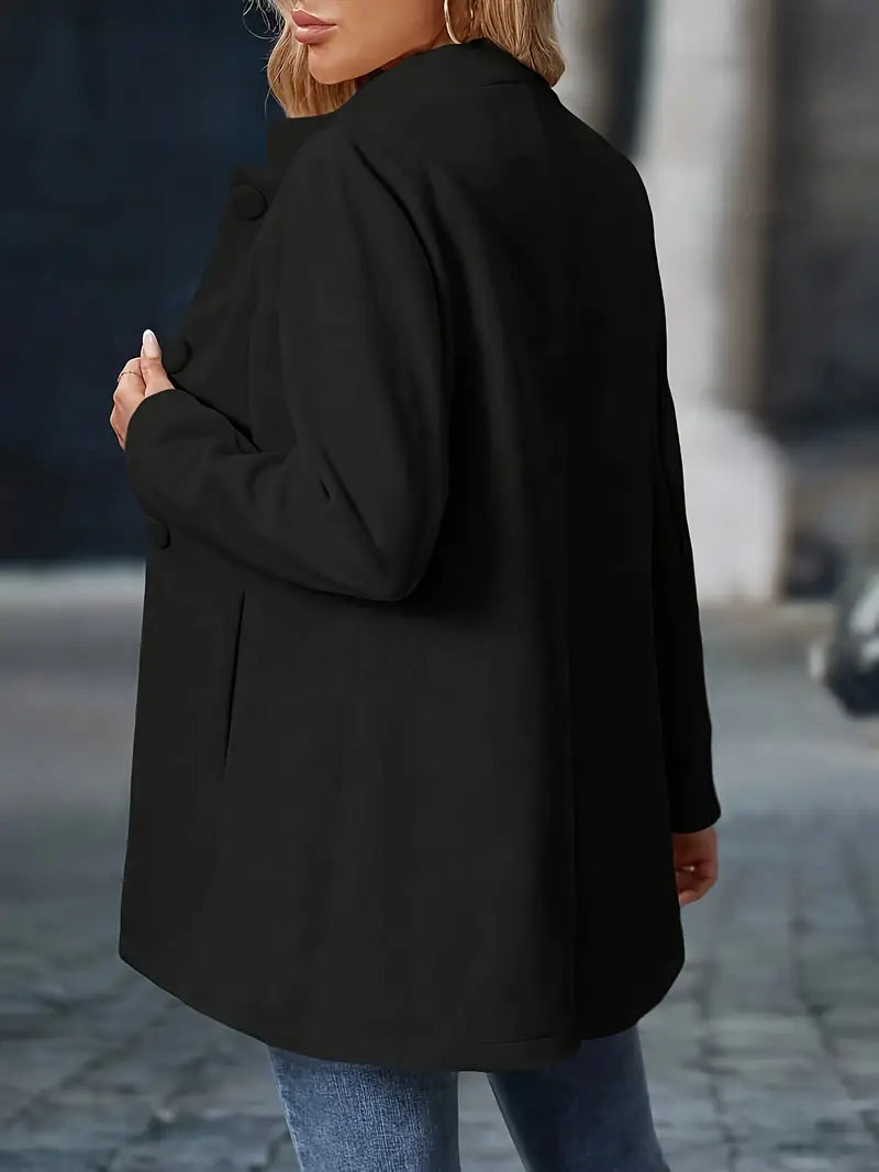 Carys | Mittellange Geknöpfte Jacke
