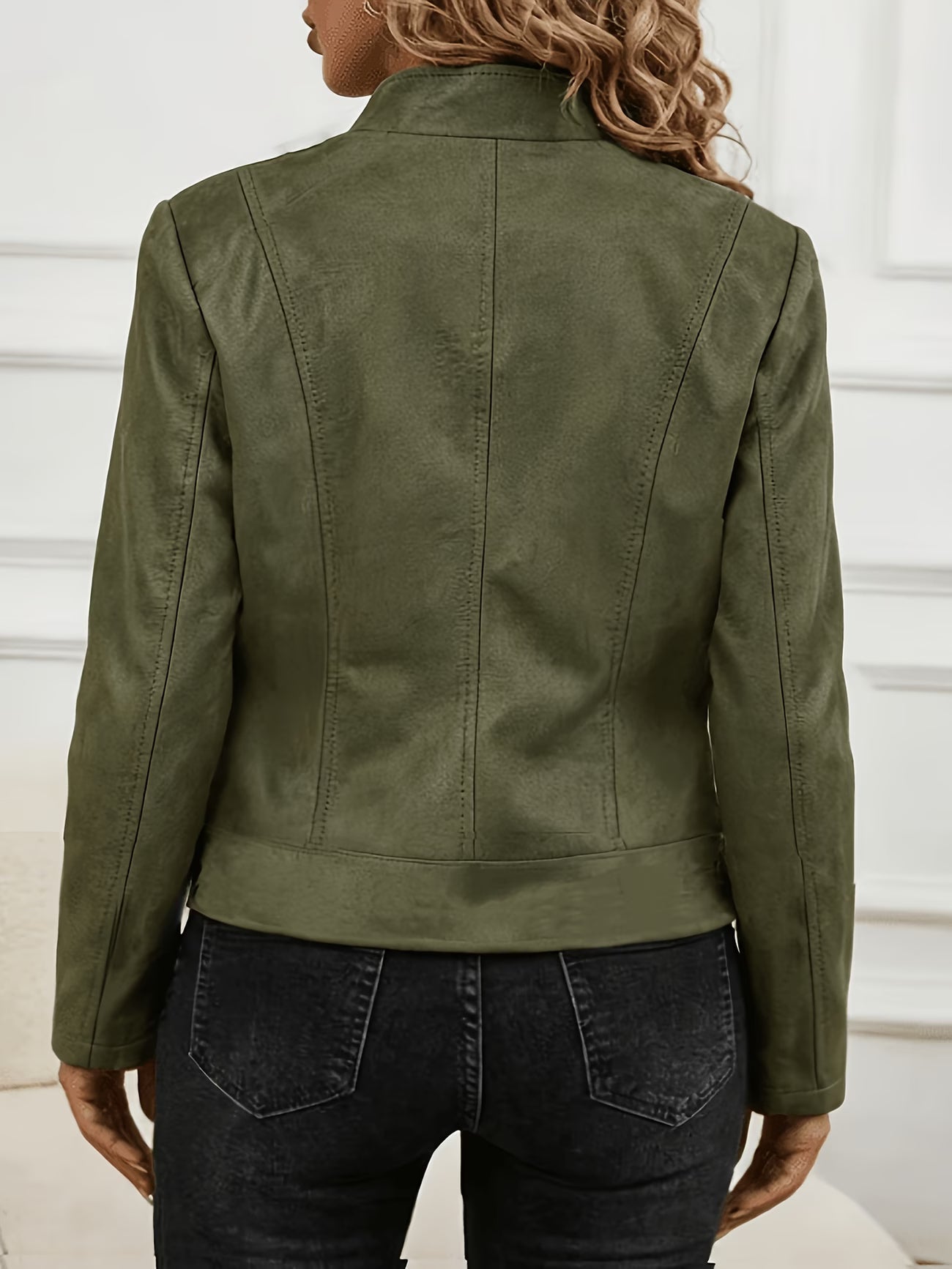 Amina – Langarmjacke mit Reißverschluss
