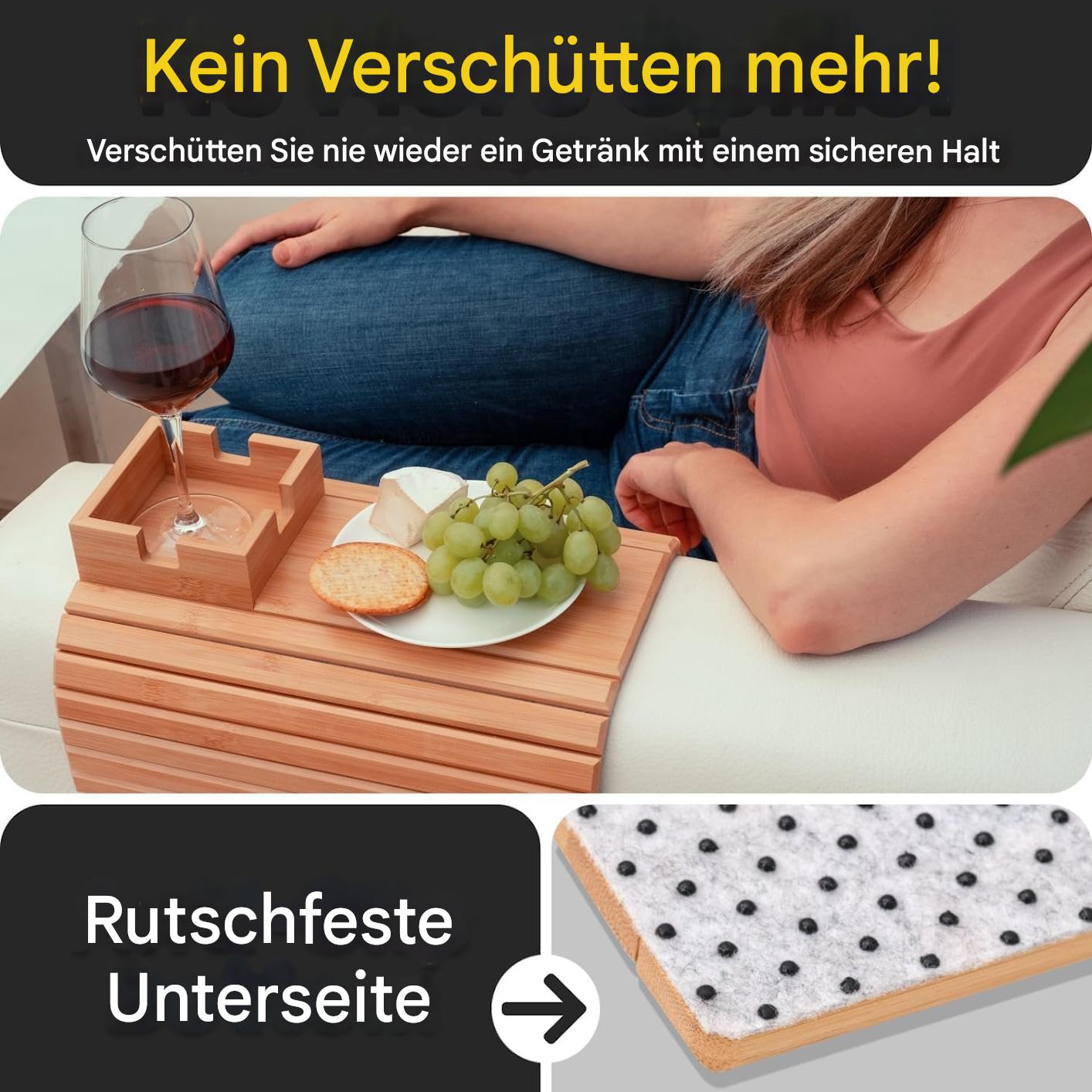 Eleganter Couch-Tassenhalter