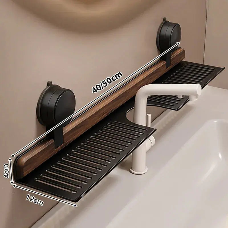 ZynoShelf — Verleihe deinem Waschbecken Luxus und endlich spürbare Ordnung