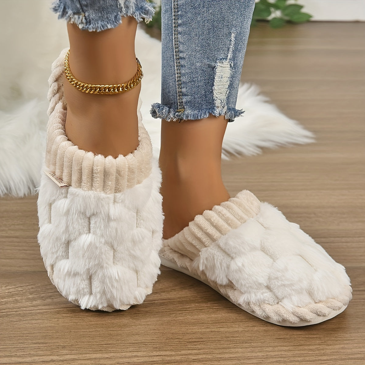 50% Rabatt - PlushStep - Hausschuhe mit Plüsch [Letzter Tag Rabatt]