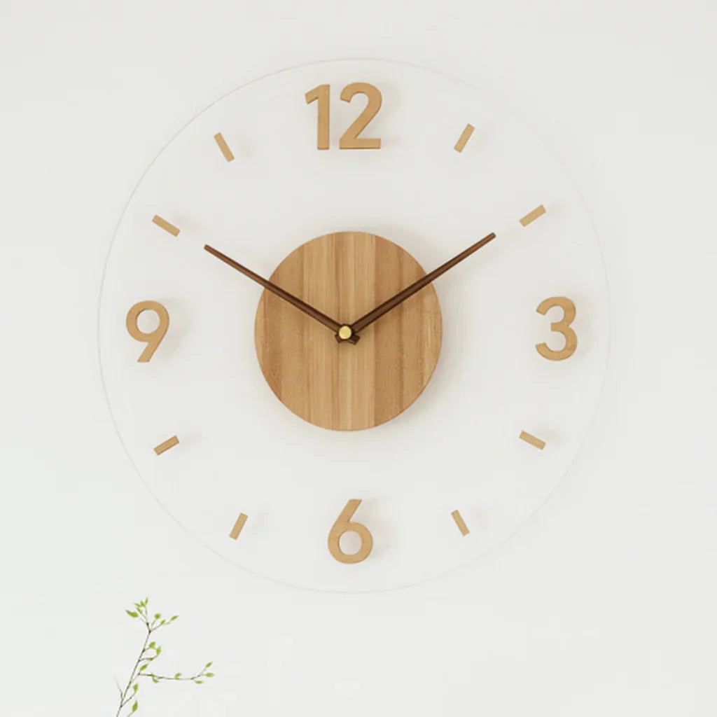 QuietNest – Genieße vollkommene Stille mit elegantem lautlosem Wanduhr