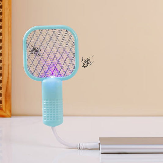 Tragbarer Elektrischer Moskitoschläger & Insektenlampe – Wiederaufladbar