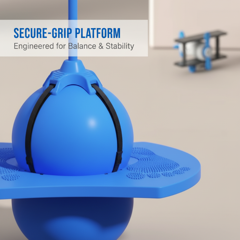 JumpBalance – Super-Grip Hüpfball | 50% Rabatt