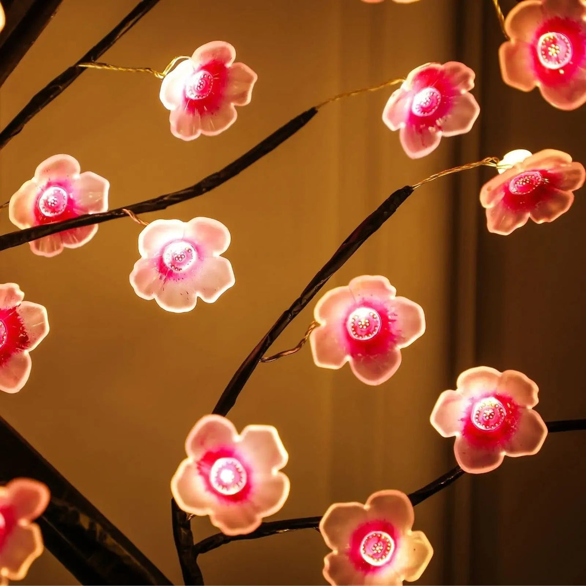 Kirschblüten Touch LED Tischlampe (USB/Batterie)