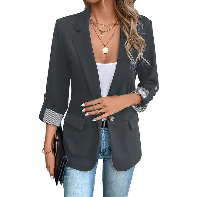 Rigieta - Lässiger Zweireiher Blazer