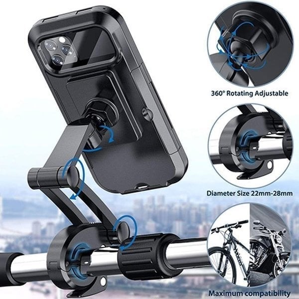 SmartBike – Halten Sie Ihr Telefon sicher, trocken und sichtbar, wohin Sie auch gehen
