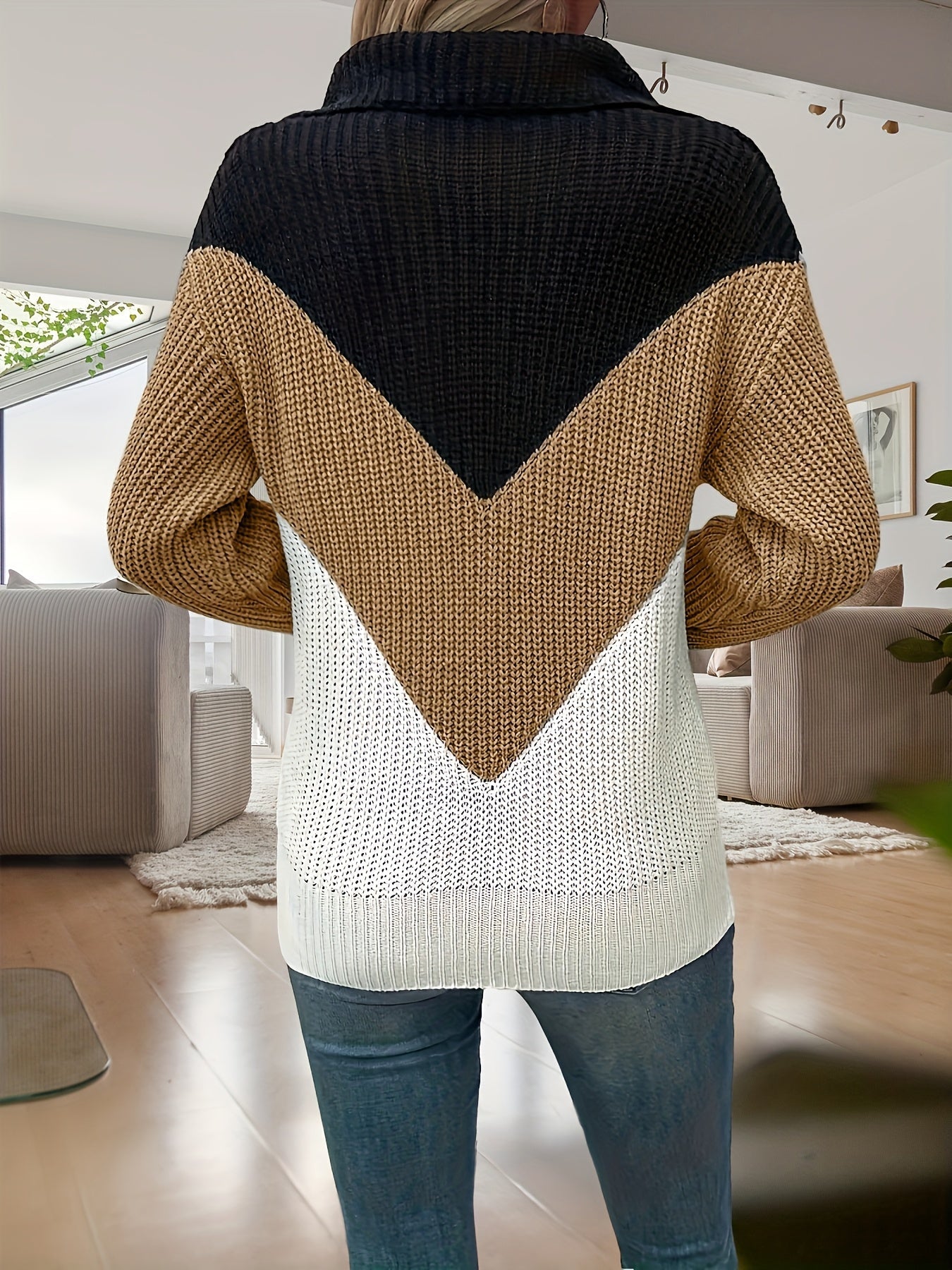 Laura – Pullover mit Reißverschluss