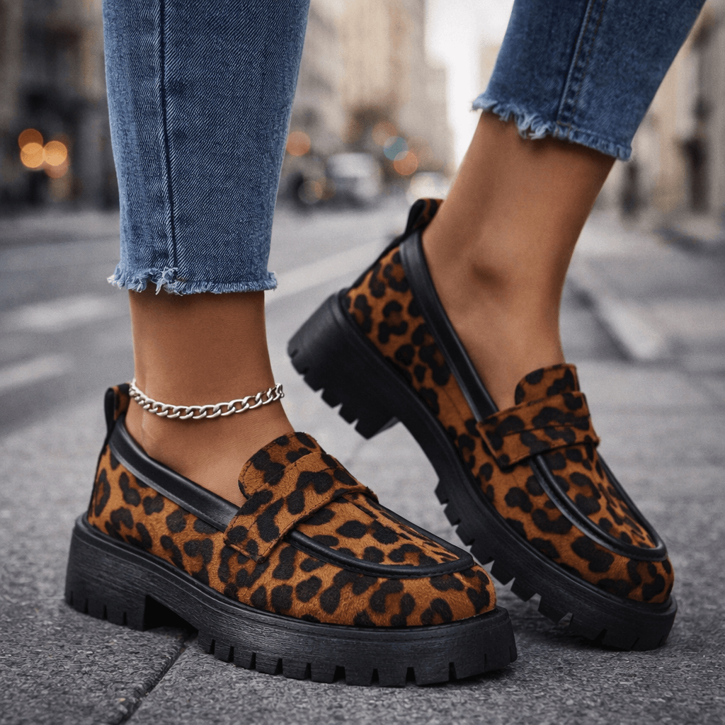 Katharina Mokassins mit Plateau