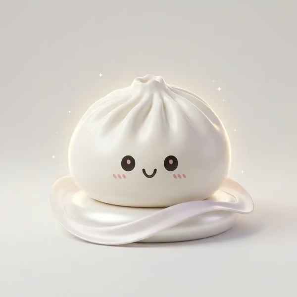 Squishy Dumpling Spielzeug mit Kawaii-Design