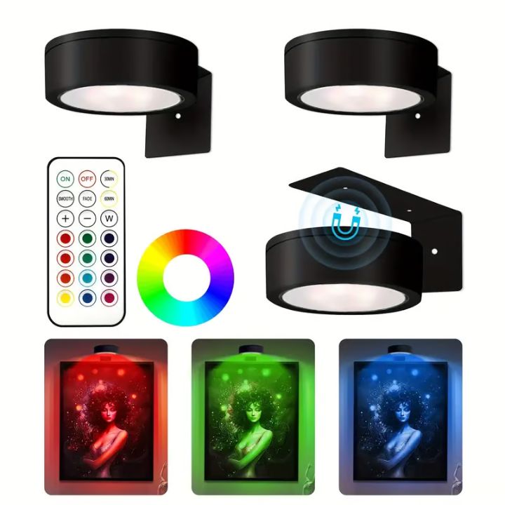 1+1 Gratis | Magnetische LED-Bilderleuchte