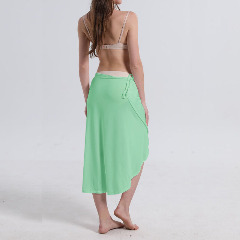 Zuedys Midi-Strandkleid