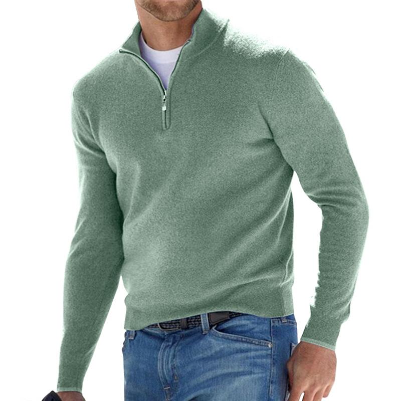 Erik – Premium-Pullover mit Reißverschluss