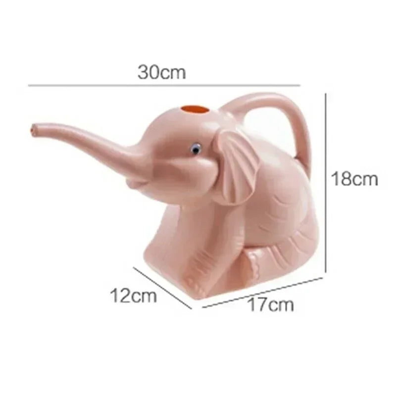 Eleplanty Elefanten-Gießkanne 30 cm | Kunststoff-Gießkanne für Kinder & Garten | Einzelstück