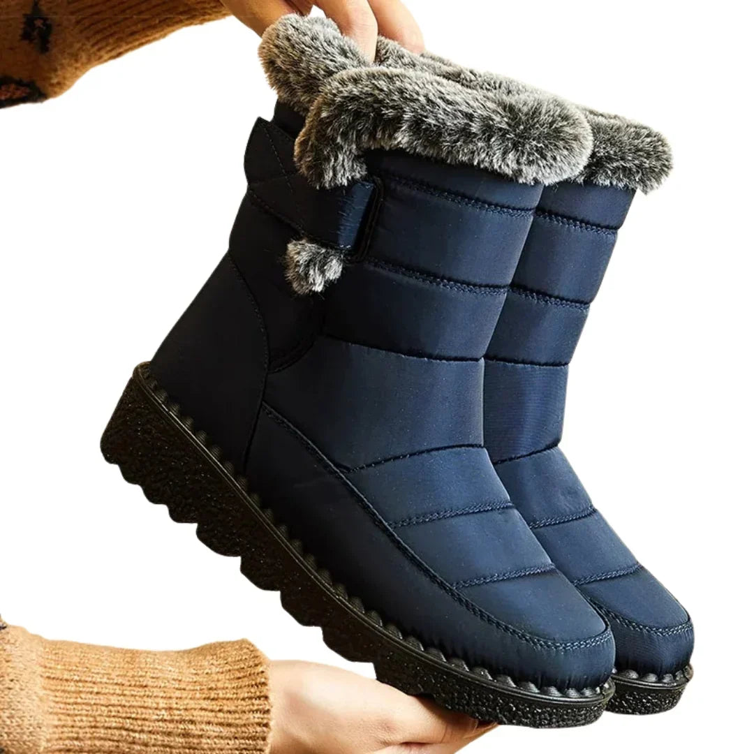 Gefütterte Winterstiefel Damen – wasserabweisend & rutschfest