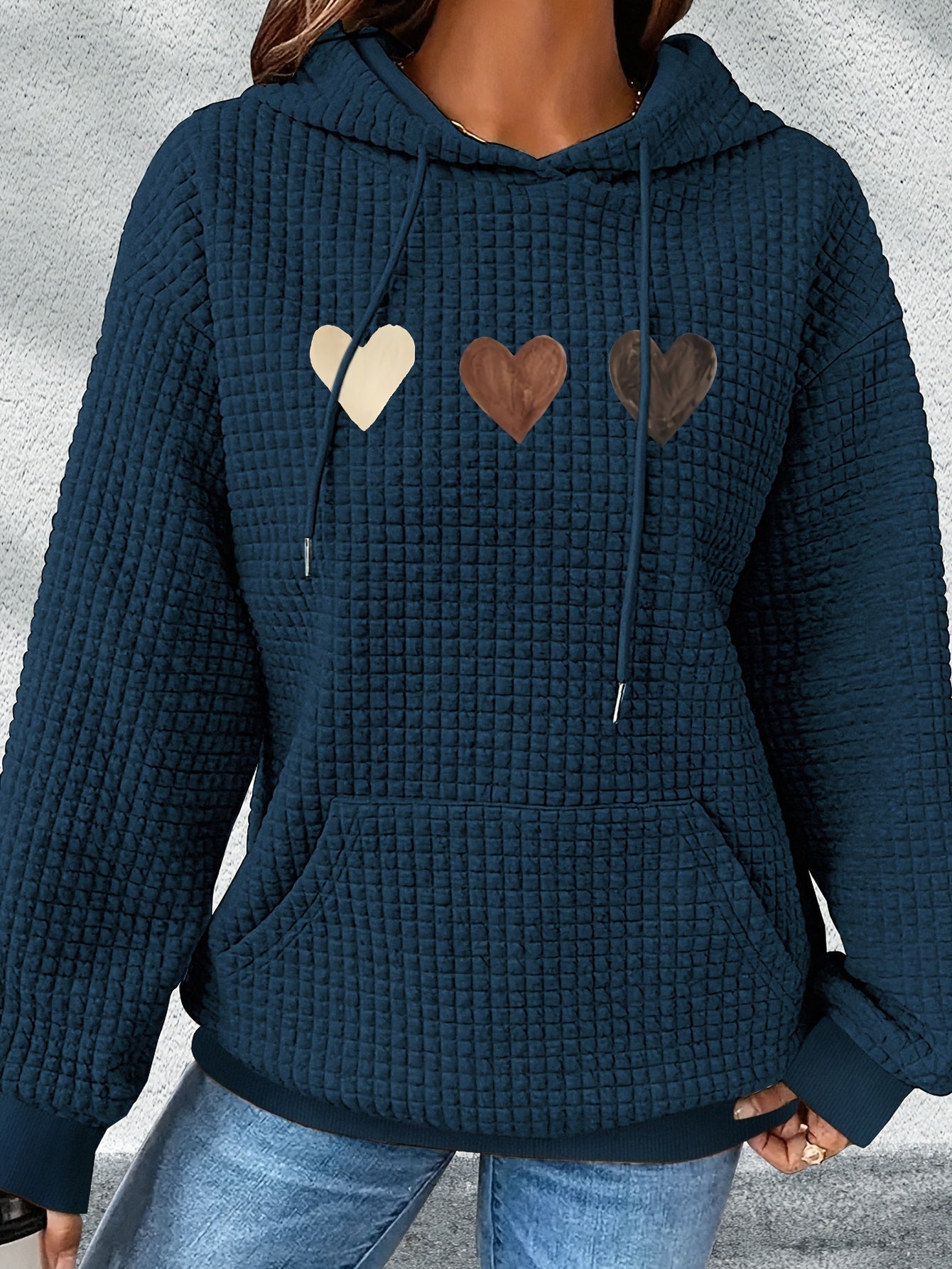 Urmela – Lässiger Polyester Kapuzenpullover Mit Taschen